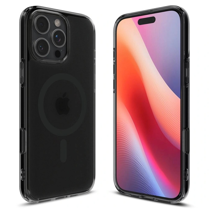 Spigen Ultra Hybrid T Mag MagSafe -suojakotelo Apple iPhone 16 Pro -puhelimelle, Frost Black