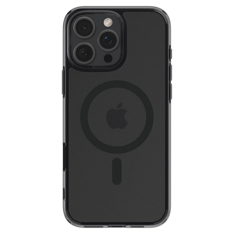 Spigen Ultra Hybrid T Mag MagSafe -suojakotelo Apple iPhone 16 Pro -puhelimelle, Frost Black