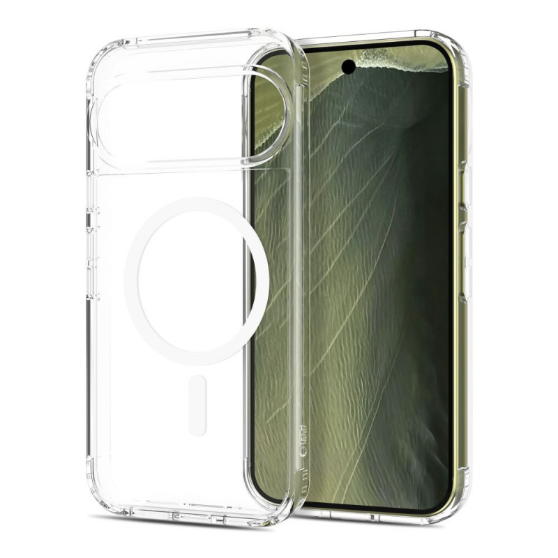 Tech-Protect FlexAir Hybrid MagSafe -suojakotelo Google Pixel 9 / 9 Pro / 10 / 10 Pro / 11 / 11 Pro -puhelimelle, kirkas (THP5676)