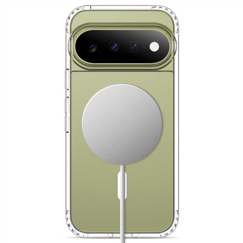 Tech-Protect FlexAir Hybrid MagSafe -suojakotelo Google Pixel 9 / 9 Pro / 10 / 10 Pro / 11 / 11 Pro -puhelimelle, kirkas (THP5676)