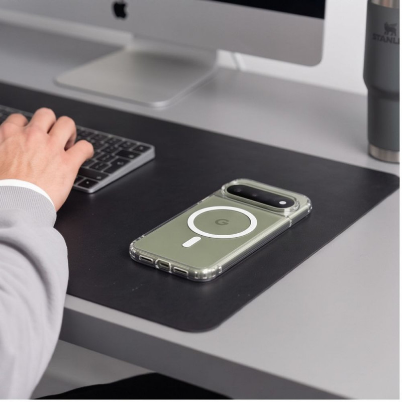 Tech-Protect FlexAir Hybrid MagSafe -suojakotelo Google Pixel 9 Pro XL / 10 Pro XL / 11 Pro XL -puhelimelle, kirkas (THP5677)