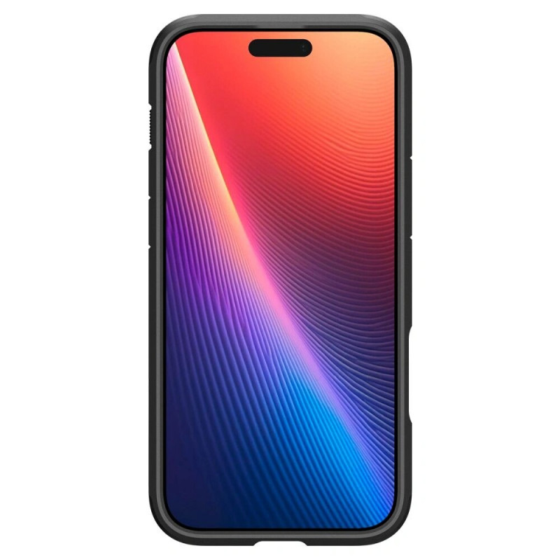 Spigen Tough Armor T Mag MagSafe -suojakotelo Apple iPhone 16 Pro Max -puhelimelle, musta