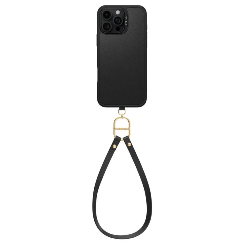 Spigen Cyrill Kajuk Classic Charm Mag MagSafe -suojakotelo Apple iPhone 16 Pro -puhelimelle, musta