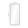 Tech-Protect Glass Fit+ karkaistu lasi Xiaomi Redmi 17 4G / 5G -puhelimeen, musta (2 kpl) (THP5701)