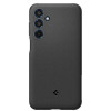 Spigen Essential SandBlast -suojakotelo Samsung Galaxy M35 5G -puhelimelle, matta musta