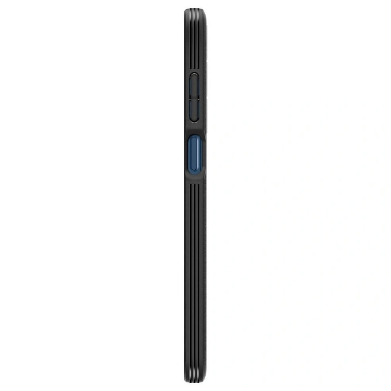 Spigen Essential SandBlast -suojakotelo Samsung Galaxy M35 5G -puhelimelle, matta musta
