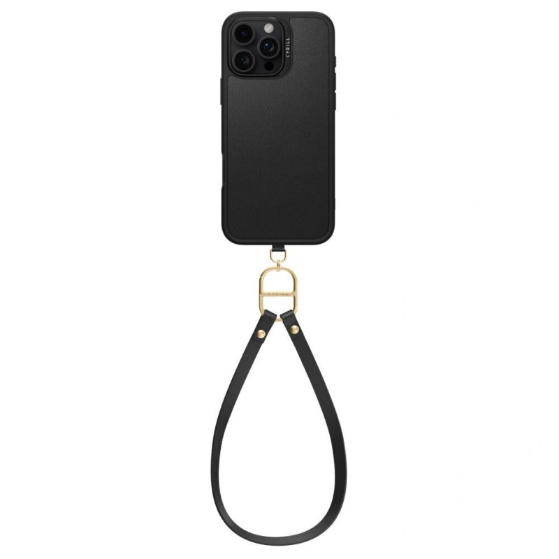 Spigen Cyrill Kajuk Classic Charm Mag MagSafe -suojakotelo Apple iPhone 16 Pro Max -puhelimelle, musta