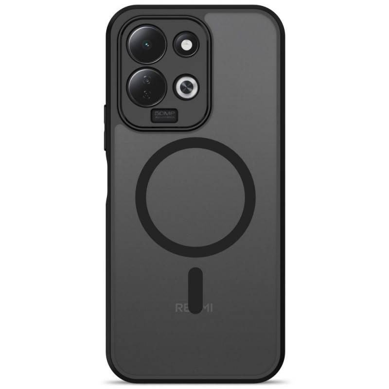Tech-Protect Magmat MagSafe -suojakotelo Xiaomi Redmi 17 4G / 5G -puhelimelle, matta musta
