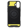 Spigen Rugged Armor Mag MagSafe -suojakotelo Apple iPhone 16 -puhelimelle, matta musta