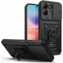 Tech-Protect CamShield Pro -suojakotelo Xiaomi Redmi 17 4G / 5G -puhelimelle, musta