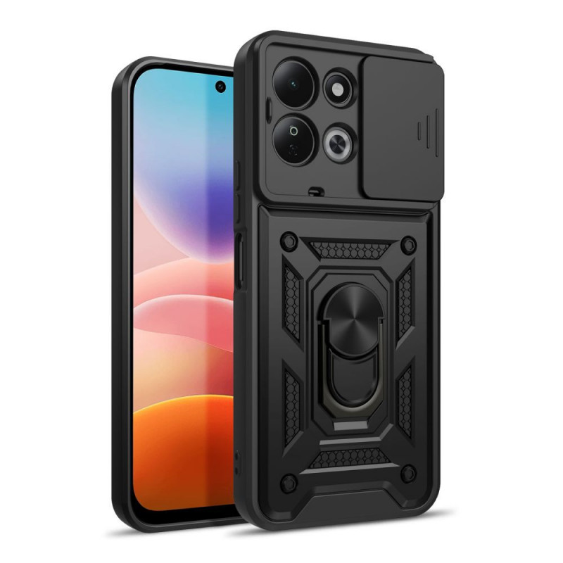 Tech-Protect CamShield Pro -suojakotelo Xiaomi Redmi 17 4G / 5G -puhelimelle, musta