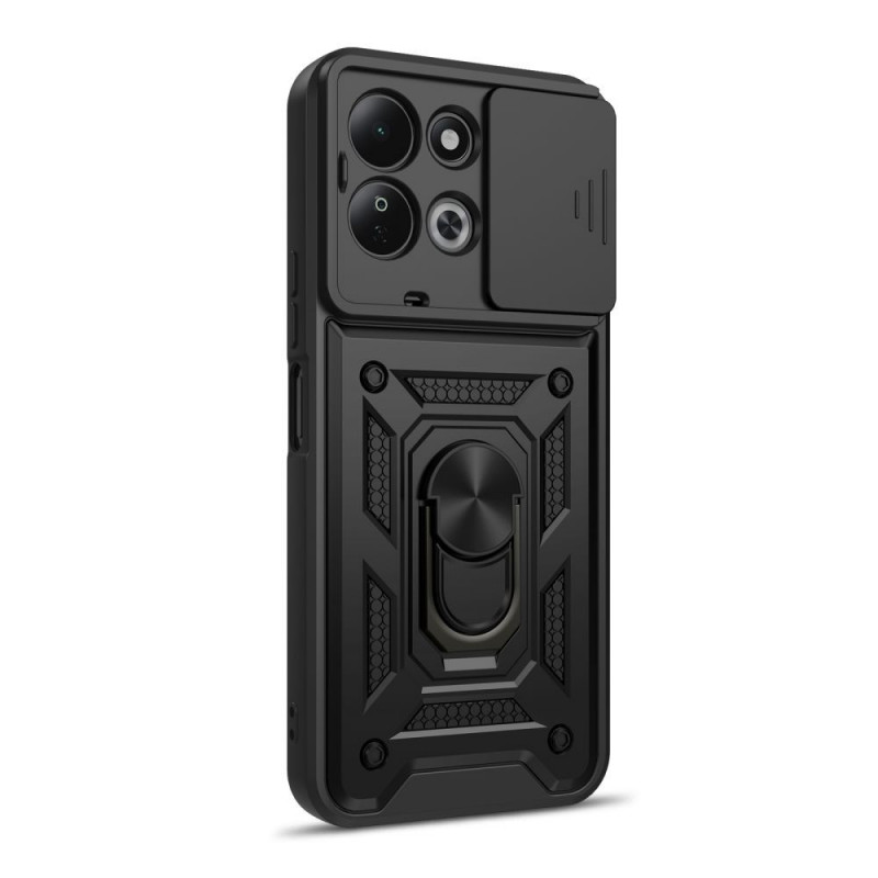 Tech-Protect CamShield Pro -suojakotelo Xiaomi Redmi 17 4G / 5G -puhelimelle, musta