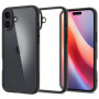 Spigen Ultra Hybrid -suojakotelo Apple iPhone 16 -puhelimelle, matta musta