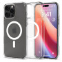 Spigen Ultra Hybrid Mag MagSafe -suojakotelo Apple iPhone 16 Pro -puhelimelle, Frost Clear
