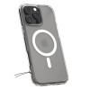 Spigen Ultra Hybrid Mag MagSafe -suojakotelo Apple iPhone 16 Pro -puhelimelle, Frost Clear
