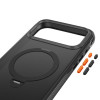 Tech-Protect MagAir Stand MagSafe CC -suojakotelo Apple iPhone 17 Pro Max / 18 Pro Max -puhelimelle, matta musta