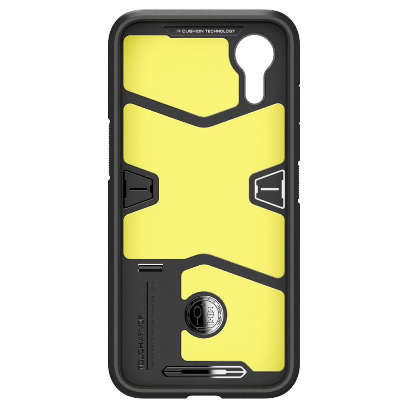 Spigen Tough Armor -suojakotelo Samsung Galaxy XCover7:lle, musta