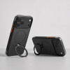 Tech-Protect MagAir Stand MagSafe CC -suojakotelo Apple iPhone 17 Pro / 18 Pro -puhelimelle, matta musta