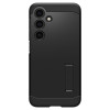 Spigen Tough Armor -suojakotelo Samsung Galaxy S24 -puhelimelle, musta