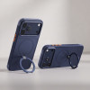 Tech-Protect MagAir Stand MagSafe CC -suojakotelo Apple iPhone 17 Pro Max / 18 Pro Max -puhelimelle, matta Deep Blue