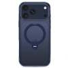Tech-Protect MagAir Stand MagSafe CC -kuori Apple iPhone 17 Pro / 18 Pro -puhelimelle, matta Deep Blue
