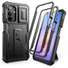 Tech-Protect Kevlar Cam+ 2-Set -suojakotelo Samsung Galaxy A17 / A18 4G / 5G -puhelimelle, musta