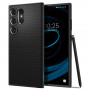 Spigen Liquid Air -suojakotelo Samsung Galaxy S24 Ultralle, matta musta
