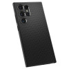 Spigen Liquid Air -suojakotelo Samsung Galaxy S24 Ultralle, matta musta