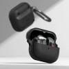 Ringke Onyx Magnetic MagSafe -kotelo Samsung Galaxy Buds 3 / 3 Pro -kuulokkeille, musta