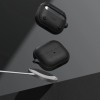 Ringke Onyx Magnetic MagSafe -kotelo Samsung Galaxy Buds 3 / 3 Pro -kuulokkeille, musta