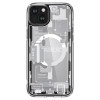 Spigen Ultra Hybrid Mag -suojakotelo MagSafella Apple iPhone 15 Plus / 14 Plus -puhelimelle, Zero One, valkoinen