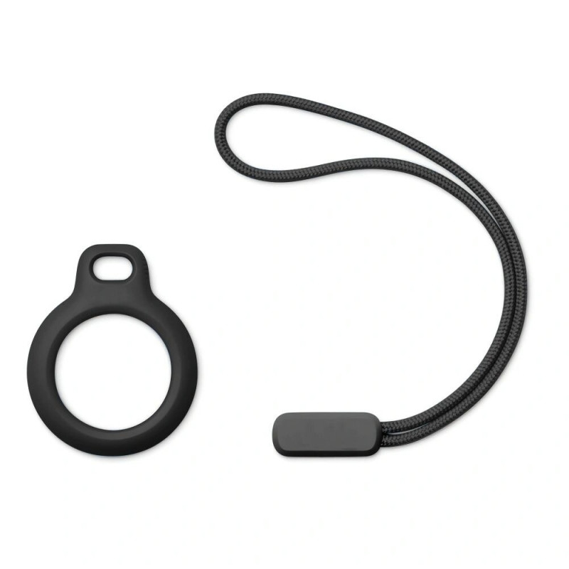 Tech-Protect Rough Chain -avainperäkotelo Apple AirTagille, musta (2 kpl)