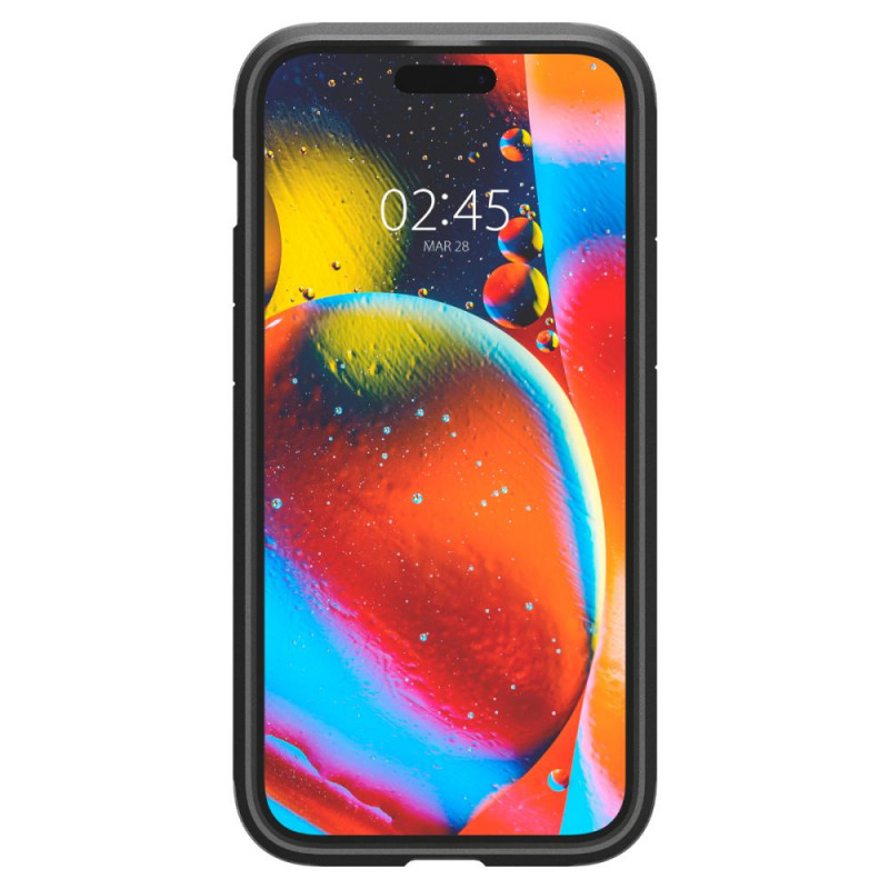 Spigen Tough Armor Mag -suojakotelo MagSafella Apple iPhone 15:lle, musta