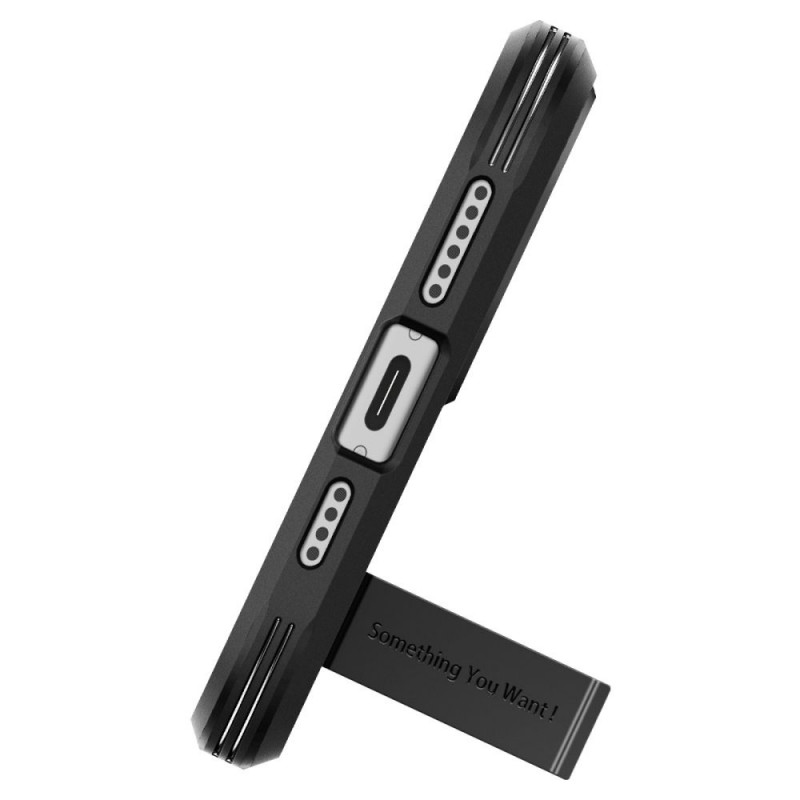 Spigen Tough Armor Mag -suojakotelo MagSafella Apple iPhone 15:lle, musta