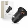 Tech-Protect CC02 2-porttinen autolaturi USB-A / USB-C, PD 35W / QC 3.0, musta (THP4079)
