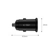 Tech-Protect CC02 2-porttinen autolaturi USB-A / USB-C, PD 35W / QC 3.0, musta (THP4079)
