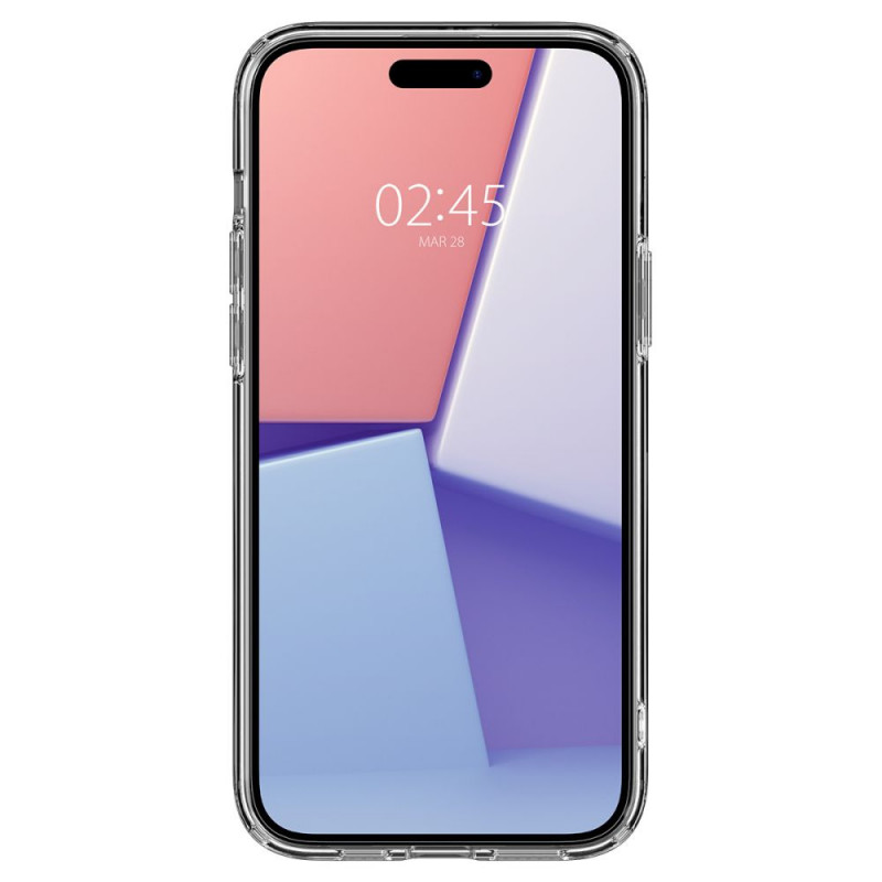 Spigen Ultra Hybrid -suojakotelo Apple iPhone 15 -puhelimelle, kristallinkirkas