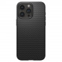 Spigen Liquid Air -suojakotelo Apple iPhone 15 Pro -puhelimelle, matta musta