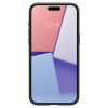 Spigen Liquid Air -suojakotelo Apple iPhone 15 Pro -puhelimelle, matta musta