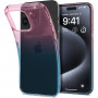 Spigen Liquid Crystal -suojakotelo Apple iPhone 15 Pro -puhelimelle, Gradation Pink