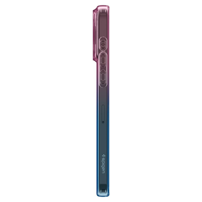 Spigen Liquid Crystal -suojakotelo Apple iPhone 15 Pro -puhelimelle, Gradation Pink