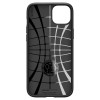 Spigen Liquid Air -suojakotelo Apple iPhone 15 Plus / 14 Plus -puhelimelle, matta musta