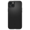 Spigen Thin Fit -suojakotelo Apple iPhone 15 Plus / 14 Plus -puhelimelle, musta