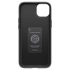 Spigen Thin Fit -suojakotelo Apple iPhone 15 Plus / 14 Plus -puhelimelle, musta