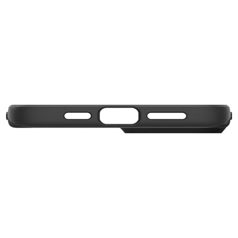 Spigen Thin Fit -suojakotelo Apple iPhone 15 Plus / 14 Plus -puhelimelle, musta