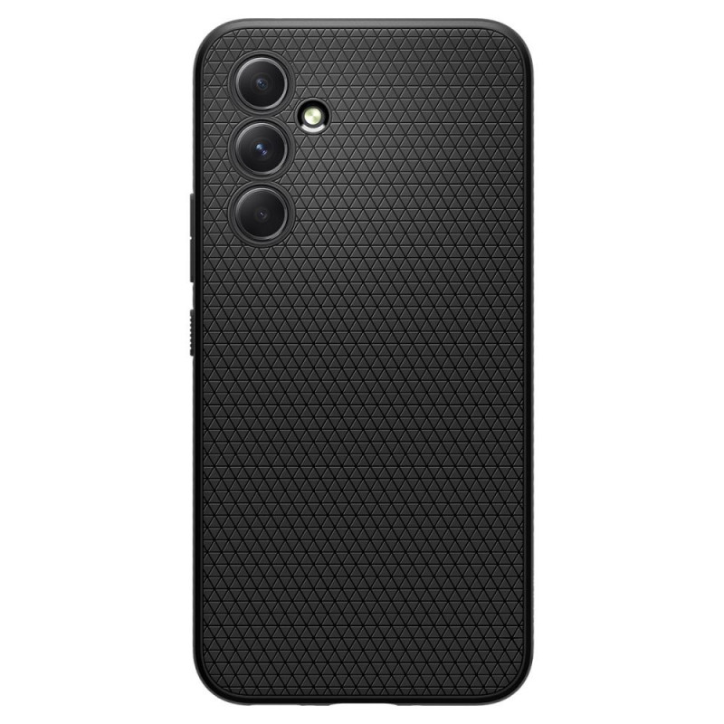 Spigen Liquid Air -kuori Samsung Galaxy A54 5G -puhelimelle, matta musta