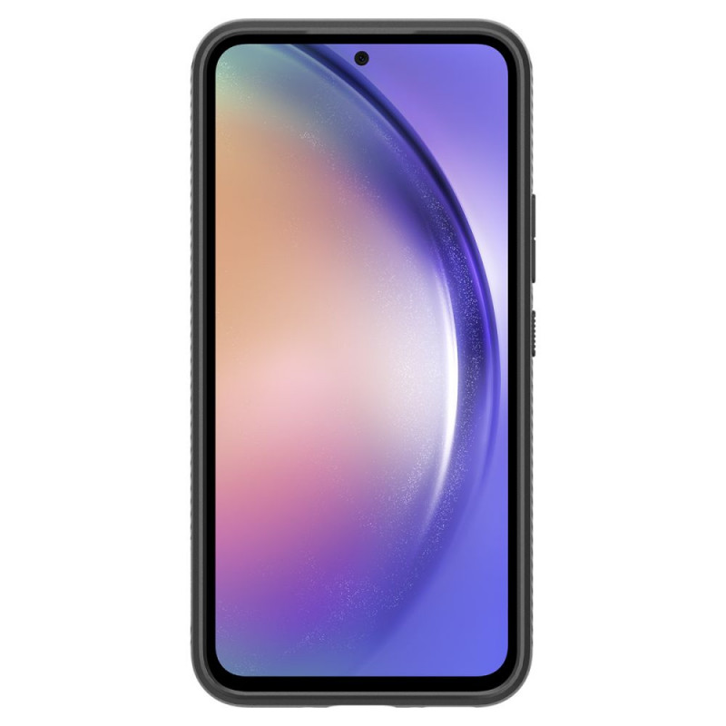Spigen Liquid Air -kuori Samsung Galaxy A54 5G -puhelimelle, matta musta