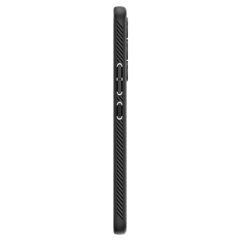 Spigen Liquid Air -kuori Samsung Galaxy A54 5G -puhelimelle, matta musta