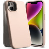 Ringke silikonikuori Apple iPhone 14 Plus / 15 Plus -puhelimelle, pinkki hiekka