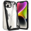 Ringke Fusion-X Design -suojakotelo Apple iPhone 14 Plus / 15 Plus -puhelimelle, musta